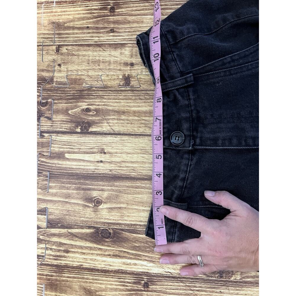 Universer Studio Black Jeans Women’s “heal The World” Dog Graphic Size Medium - Picture 10 of 11